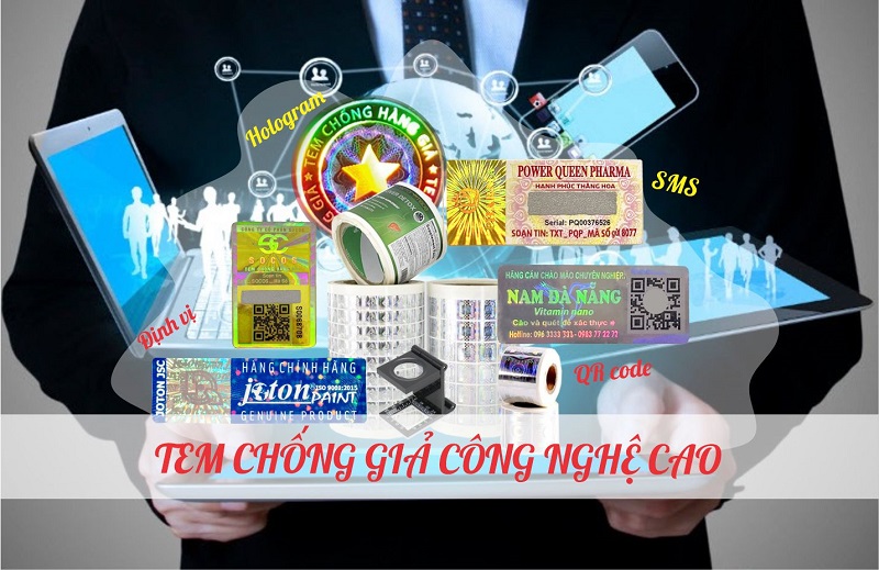 In tem chống hàng giả tại Nam Định